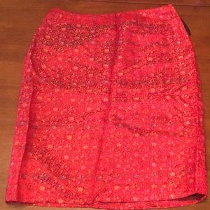 Asian inspired pencil skirt